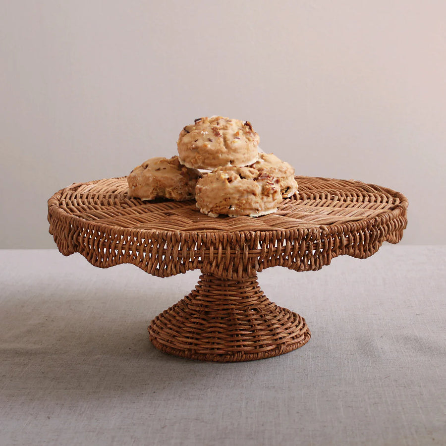 Rattan Round Pedestal