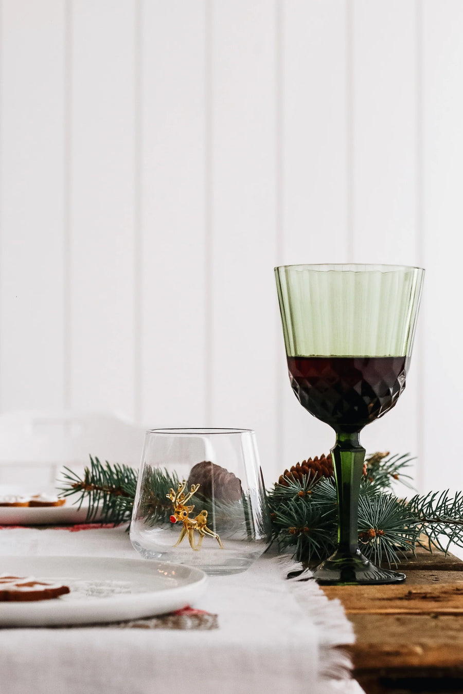 Christmas Themed Drinking Glass - 6 Styles