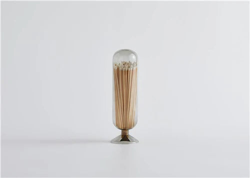 Skeem Design Sky Fireplace Match Cloche with Matches
