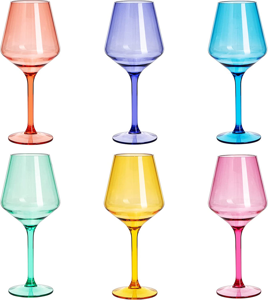 Acrylic Wine Glass Set of 6 - PREORDER