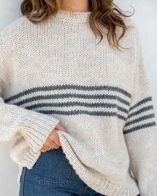 Mersea Seacoast Stripe Crewneck Sweater