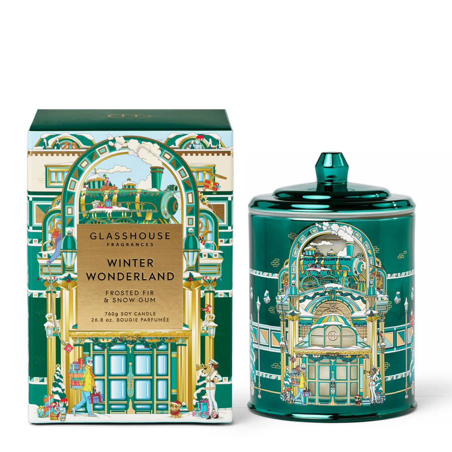 Glass House 26.8 oz Holiday Candle