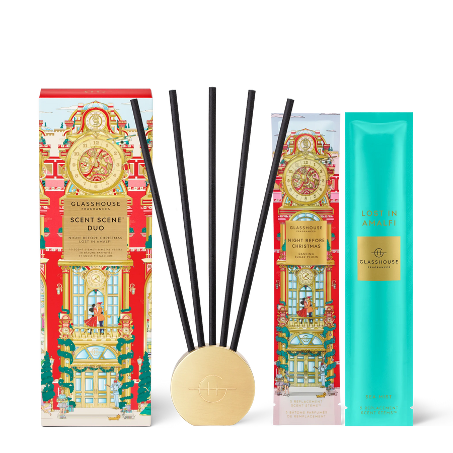 Glass House Holiday Scent Scene Duo