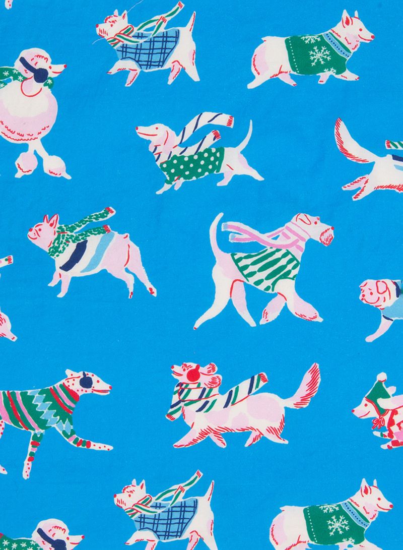 Mersea Over the Cotton Moon Pajama Set - Dogs