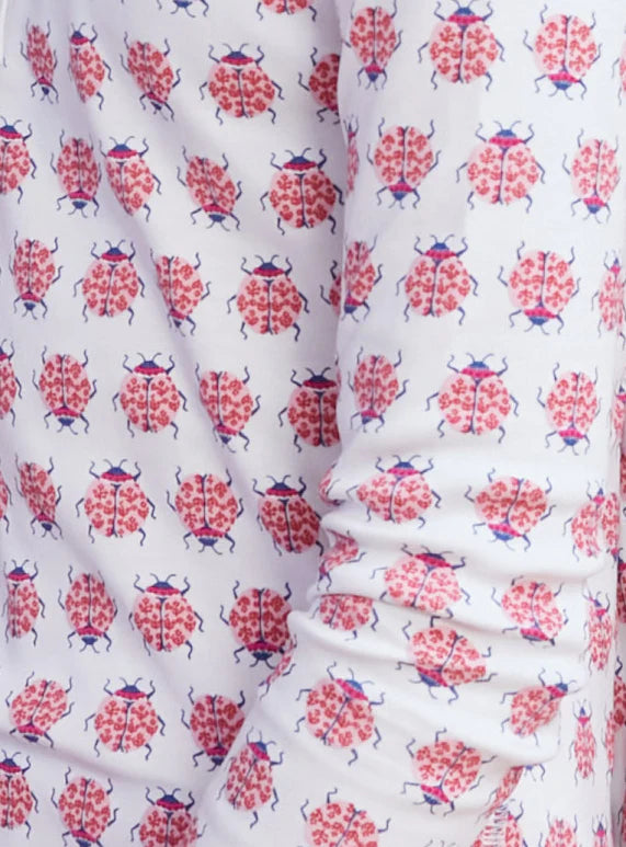 Ro's Garden Infant & Children's Pajama - Love Bug Print