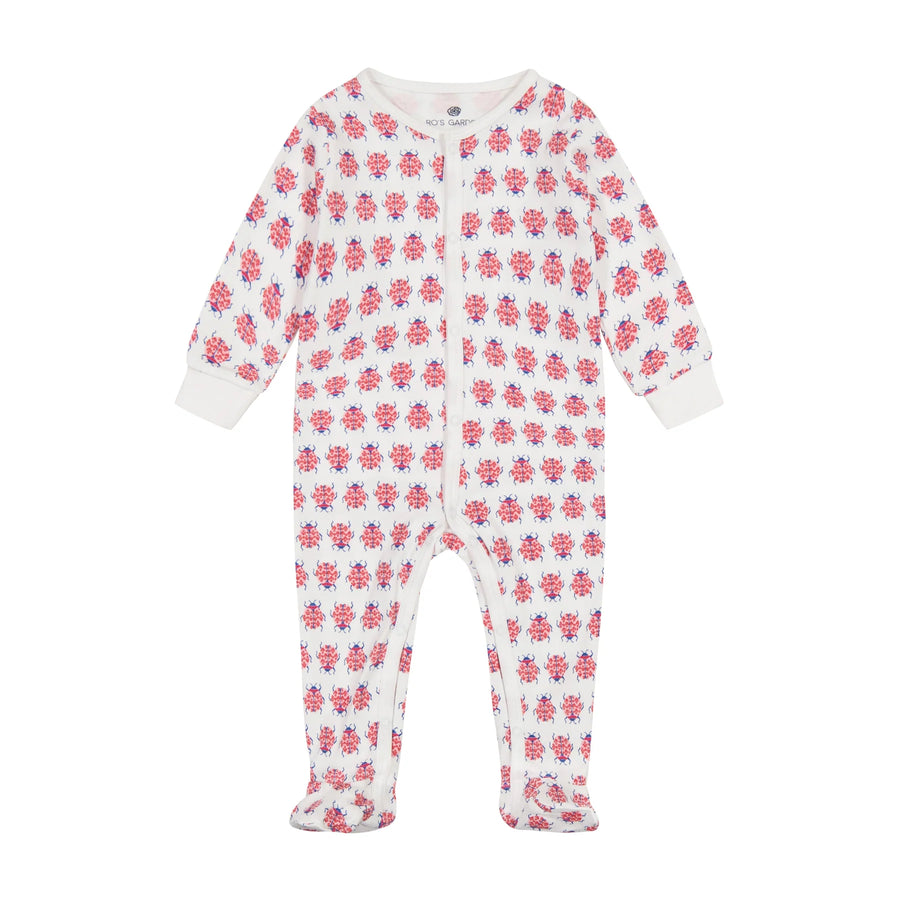Ro's Garden Infant & Children's Pajama - Love Bug Print