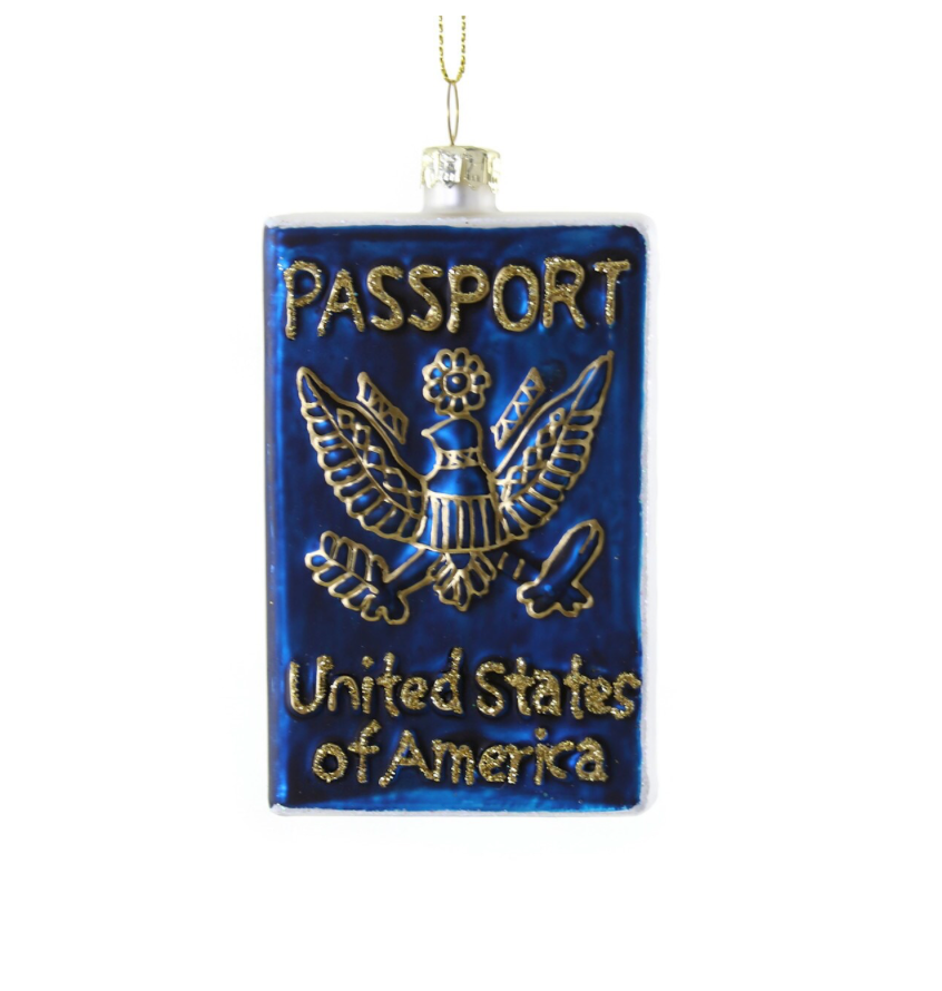 Passport Ornament