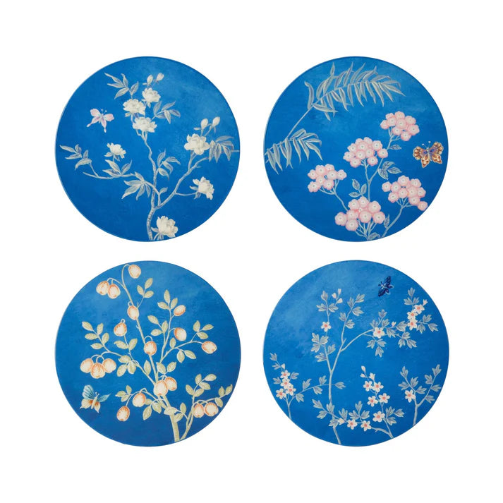 Addison Ross Blue Chinoiserie Coasters