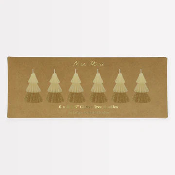 Meri Meri Glitter Tree Candles