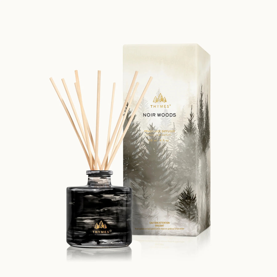 Thymes Noir Woods Fragrance Diffuser (4 oz)