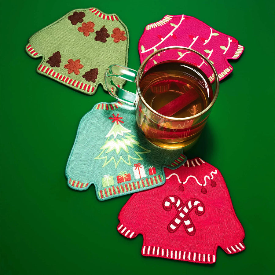 Piece Work Deck The Halls Cocktail Napkins