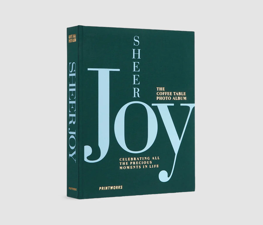 Sheer Joy Photo Album Coffee Table Book