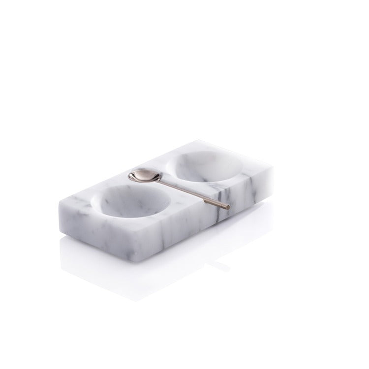 Zodiac Marble Salt and Pepper Tray