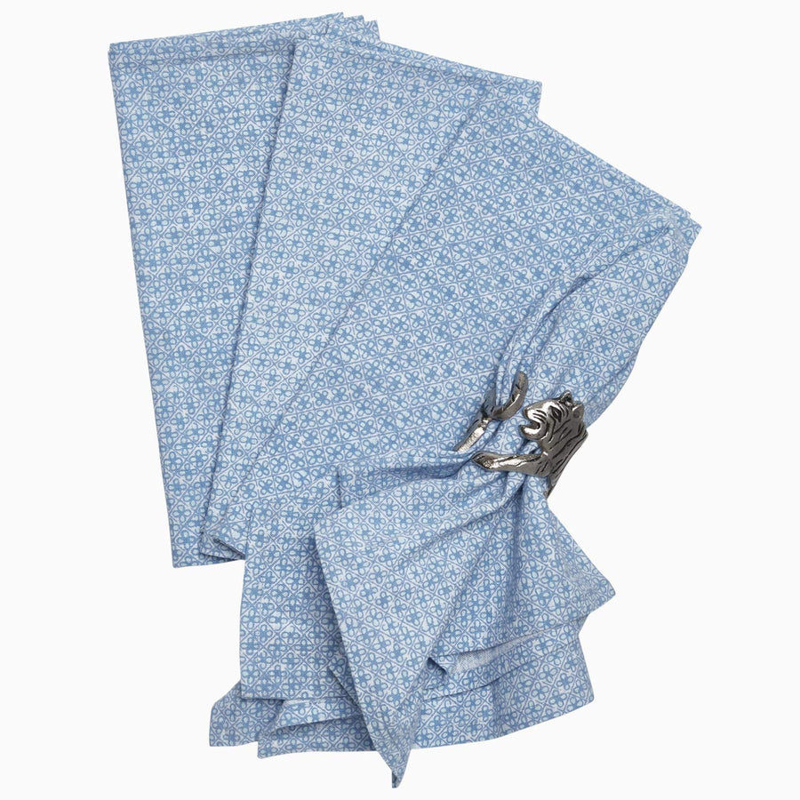 Aina Light Indigo Napkins (Set of 4)