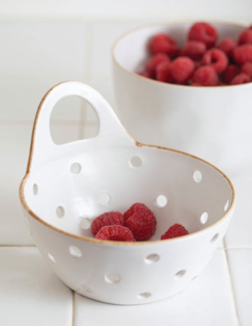 Berry Bowl With Handle
