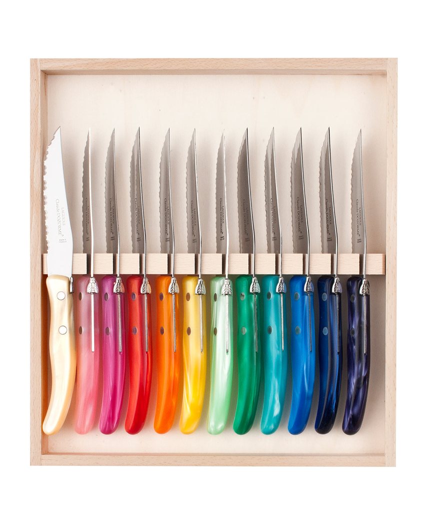 Claude Dozorme Rainbow Knife Set