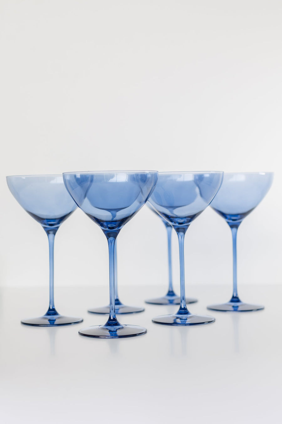 Estelle Colored Martini Glass - All Colors