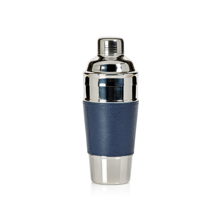 Laguna Leather and Nickel Cocktail Shaker
