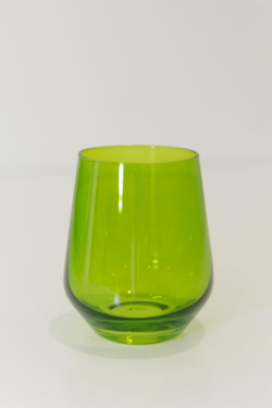 Estelle Colored Stemless Wine Glass - All Colors