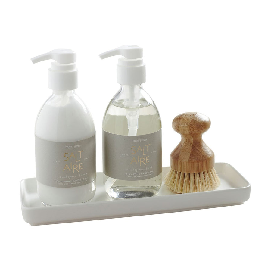 Mersea Lotion and Hand Soap Set with Brush